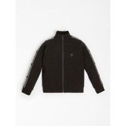 Guess Long Sleeve Zip Sweatshirt Juniors Blk A996 JBLK 8Y Male