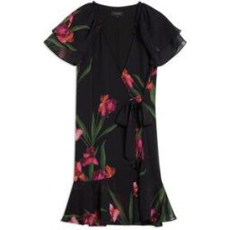 Ted Baker Fasnia Mini Dress noir 14 (L) Female
