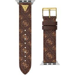 Guess Apple Watch Strap Marron Taille unique Female