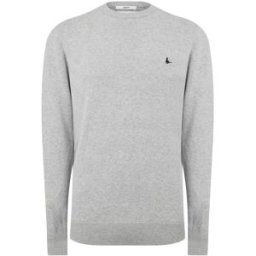 Jack Wills Seabourne Crew Neck Logo Jumper Lt Ash Mrl XS Male