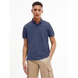 Tommy Hilfiger Core 1985 Polo Shirt Indigo C9T 2XL Male