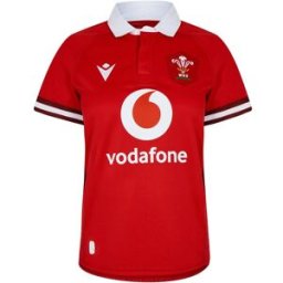 Macron Wales Rugby 6 Nations Home Shirt 2023 Adults Rouge Grand Male