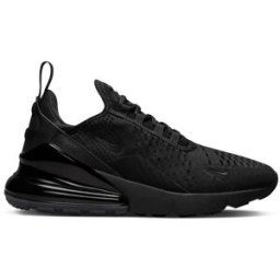 Nike Air Max 270 Ladies Trainers Triple Noir 6 (40) Female