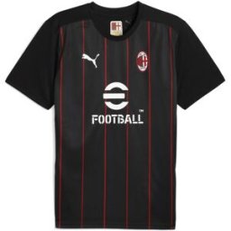 Puma Ac Milan Prematch Shirt Adults Noir/Rouge XL Male