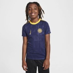 Nike Inter Milan Third Pre Match Shirt 2024 2025 Juniors Bleu 11-12 (L) Male