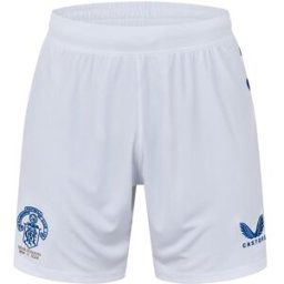 Castore Rangers Fc 125 Years Shorts 2024 2025 Adults Blanc Brillant L Male