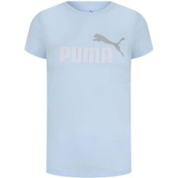 Puma No1 Logo Tee Bleu 12 (M) Female