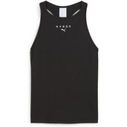 Puma X Hyrox Cloudspun Racerback Top Adults Puma Noir 8 (XS) Female