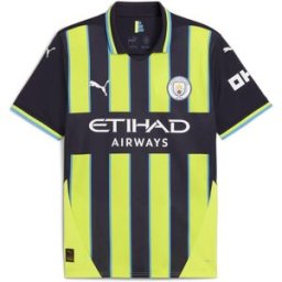 Puma Manchester City Away Shirt 2024 2025 Adults Jaune M Male