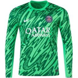 Nike Paris Saint Germain Long Sleeve Goalkeeper Shirt 2024 2025 Adults Vert XL Male
