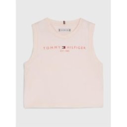 Tommy Hilfiger Essential Sleeveless Tank Top Juniors Rose pâle 4Y Female
