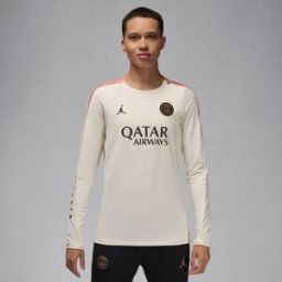 Nike Paris Saint Germain Strike Third Top 2024 2025 Adults Beige 16 (XL) Female