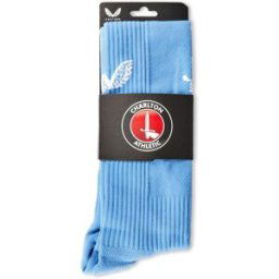 Castore Charlton Athletic Goalkeeper Away Socks Adults Marina 9-12 Male