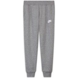 Nike Girls Fundamentals Fleece Jogging Bottoms Gris/Blanc 11-12 (L) Female