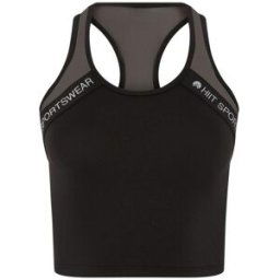 Hiit Reflective Logo Vest Noir 12 (M) Female