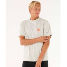 Rip Curl T-shirt brodé Search Iced Grey S male