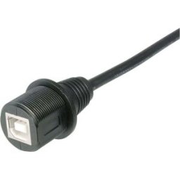 ASSMANN WSW Cordon USB type B femelle IP67 longueur 1 m Assman A-KAB-USBB-FS-1M