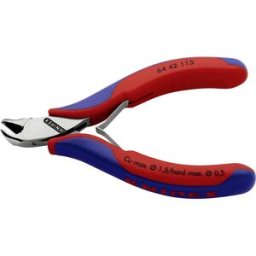 Pince coupante frontale avec facette Knipex 64 42 115 SB 115 mm 1 pc(s)