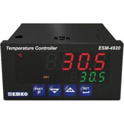 Emko ESM-4920 2 points, P, PI, PD, PID Régulateur de température Pt100 -200 à +1700 °C Relais 5 A (L x l x H) 84 x 48 x 96 mm