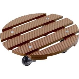 Metafranc WU0825120 Chariot de transport WPC Charge max: 60 kg 300 mm x 73 mm Nombre de roulettes pivotantes 4