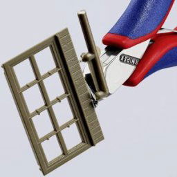 Pince coupante de biais sans facette Knipex 64 52 115 115 mm 1 pc(s)