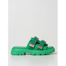 Sandales Flash Flat Bottega Veneta en caoutchouc et toile 41