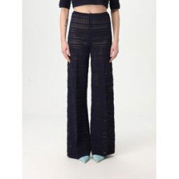 Pantalon TWINSET Femme couleur Bleu M