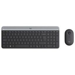 Logitech 920-009190 clavier souris incluse universel rf sans fil azerty français graphite
