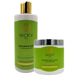 Lot Shampoing et Masque à l'Huile de Ricin