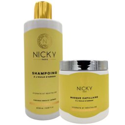 Lot Shampoing et Masque à l'Huile d'Argan