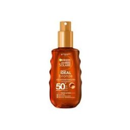 Garnier Ambre Solaire Ideal Bronze Huile Sublimatrice Protectrice SPF50+ 150 ml - Spray 150 ml