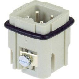 Harting 09200032611 Insert mâle Han® A 3 + PE raccord à vis 10 pc(s)