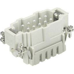 Harting 09330102616 Insert mâle Han® E 10 + PE cage à ressort 10 pc(s)