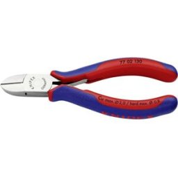 Pince coupante diagonale avec facette Knipex 77 02 130 130 mm 1 pc(s)