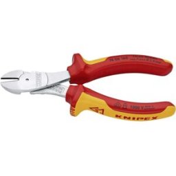 Pince coupante diagonale à forte démultiplication avec facette Knipex 74 06 160 160 mm 1 pc(s)