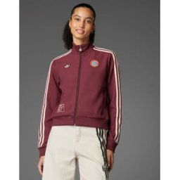adidas Originals - FC Bayern - Terrace Icons - Haut de survÃªtement - Rouge ombre Rouge L female