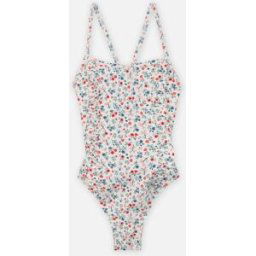 Maillot De Bain 1P Bobinette par Petit Bateau Blanc 4A Accessoires