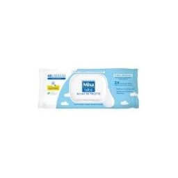 Mixa Bébé Lingettes au Lait de Toilette 48 Unités - Sachet 48 Lingettes