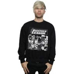 Sweat-shirt Dc Comics Justice League Noir