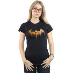 T-shirt Dc Comics Arkham Knight Noir