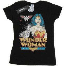 T-shirt Dc Comics BI17092 Noir
