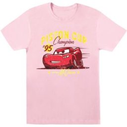 T-shirt Disney Cars Piston Cup Champion Rouge