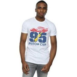 T-shirt Disney Cars Piston Cup 95 Blanc