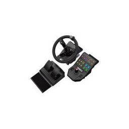 Logitech Heavy Equipment - G-Series - ensemble volant et pedales - filaire