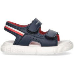 Tommy Hilfiger Velcro Stripe Sandals Infants Bleu 800 C3.5 (19.5) Male