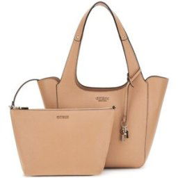 Guess Helina Tote Bag Beige Taille unique Female
