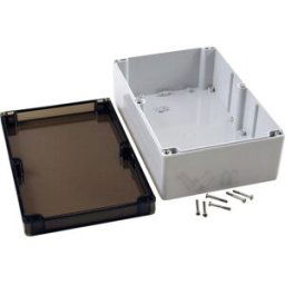 Hammond Electronics 1554VA2GYSL Boîtier universel 240 x 160 x 90 Polycarbonate gris 1 pc(s)