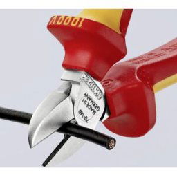 Pince coupante diagonale avec facette Knipex 70 06 140 140 mm 1 pc(s)