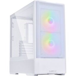 Lian-Li Tour midi Lian Li LANCOOL 207 Tempered Glass Boîtier PC blanc