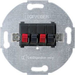 Merten Insert Prise pour haut-parleur anthracite 467014 1 pc(s)